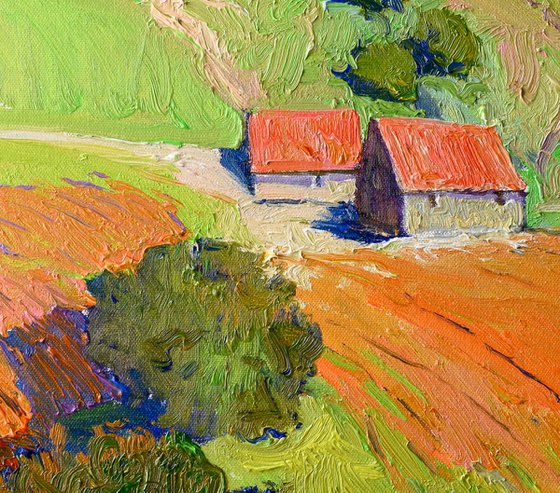 Farm in the Mountains, Green HIlls