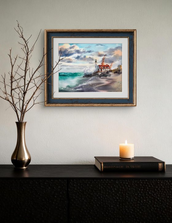 Before the storm Lighthouse #6