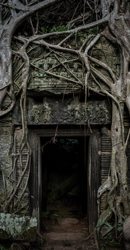 Angkor Series No.4 - Signed Limited Edition by Serge Horta