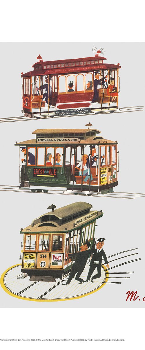 Cable Cars by Miroslav Sasek