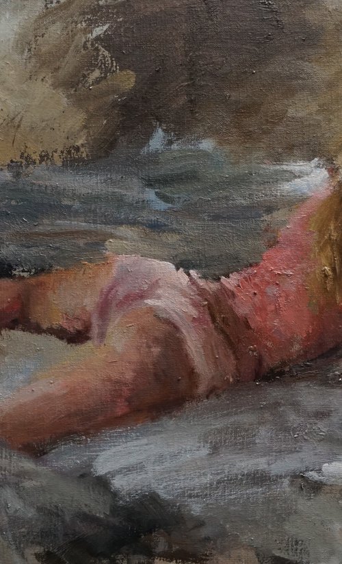 On the bed by Manuel Leonardi