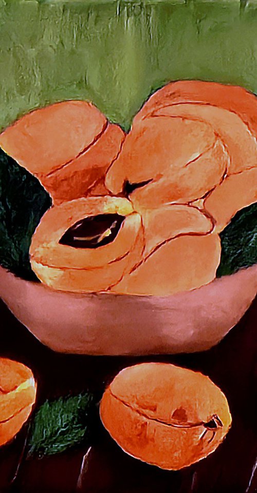 Summer Peaches by Marina Borisova