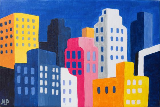 Colored city