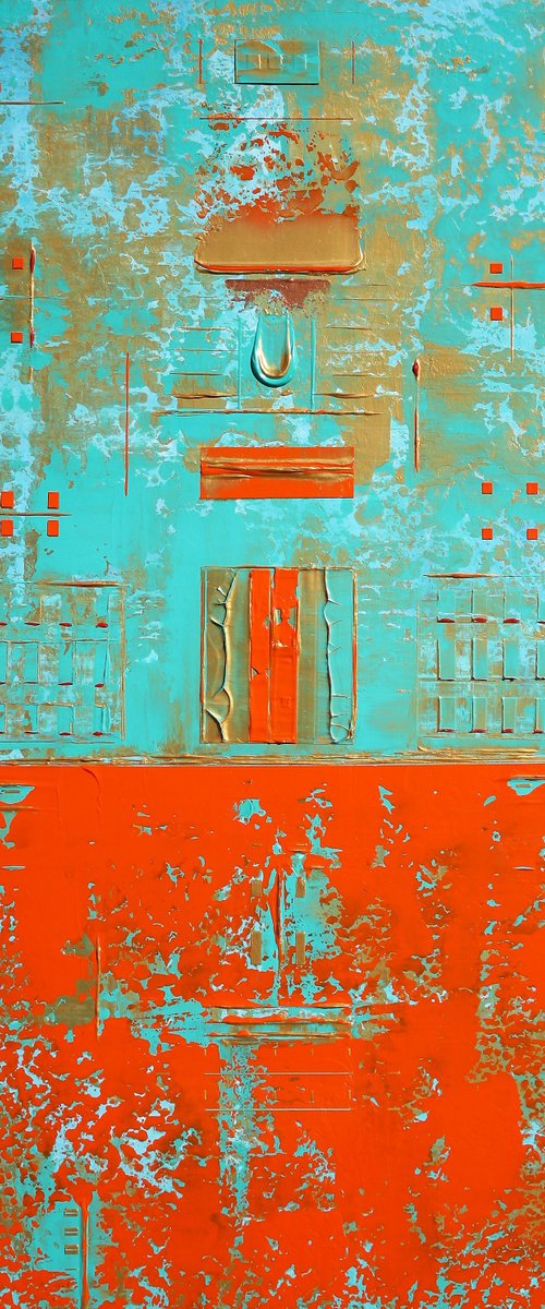 Two Contrasts Connecting II by Robert Lynn