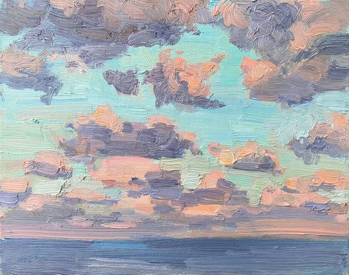 Pink Clouds by Nataliia Nosyk