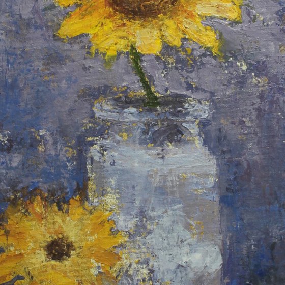 Sunflower still life