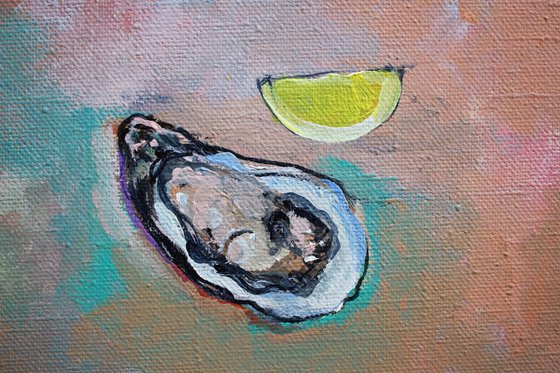 Still life with oyster
