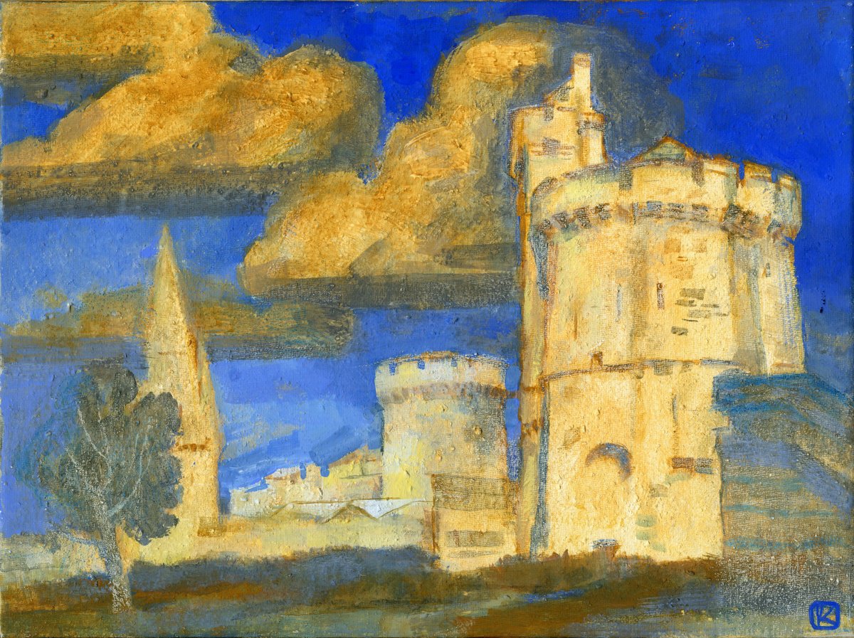 La Rochelle in the Midday Sun by Olga Kataeva-Rochford