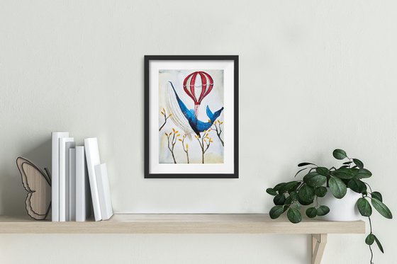 Whale with air balloon (small)