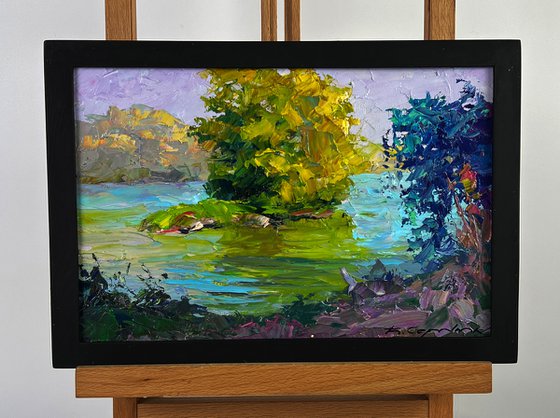 A River along the Forest