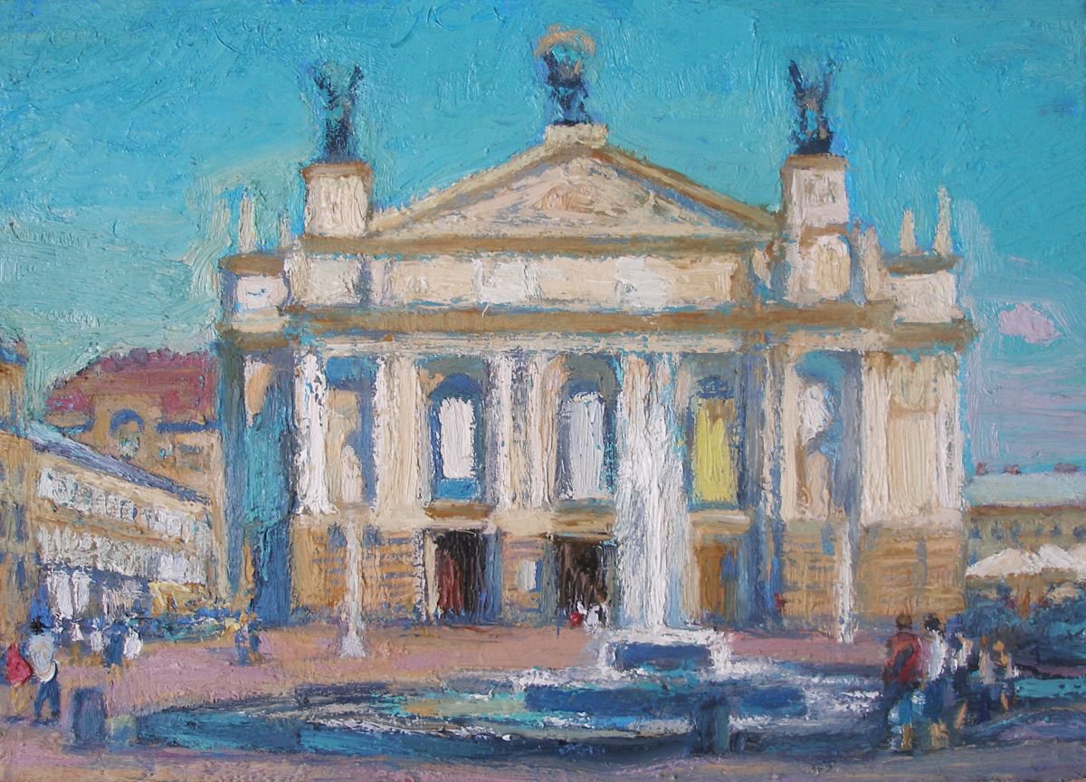 Opera Theatre by Olena Kamenetska-Ostapchuk