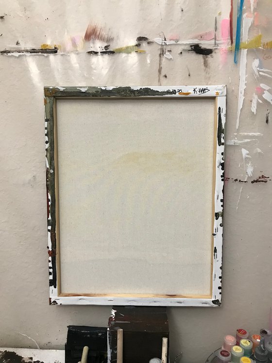 Until You See Me Minimalist Painting