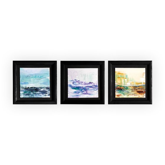 Landscape, triptych