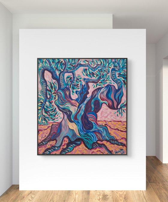 Shimmering Granada Olive Tree