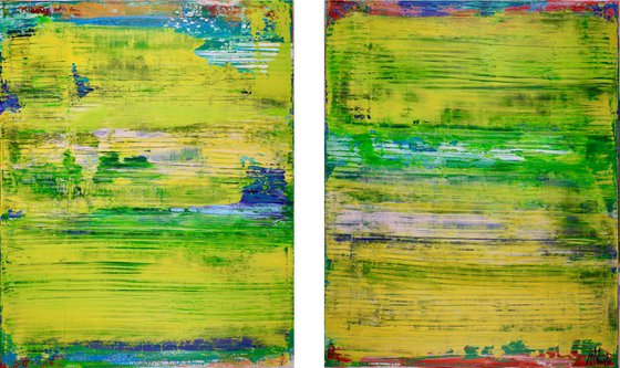 Fantastic Spring - Diptych