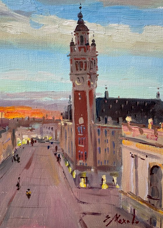 View of Grand Place, Liile