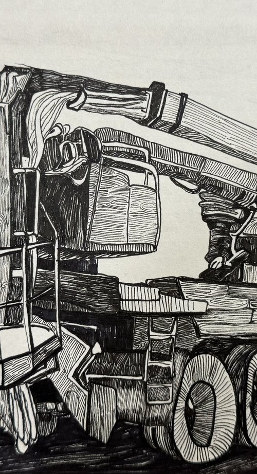“Lift truck” by Raffi Ghazaryan