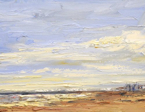 Silent beach by Sonja Brussen