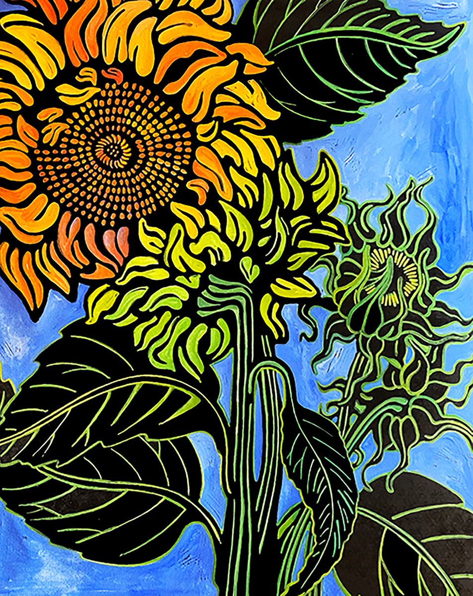 Sunflower by Laurel Macdonald