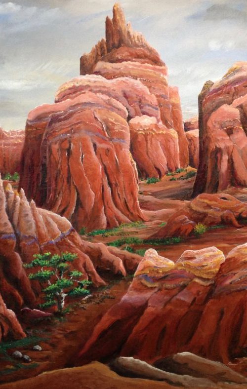 Remembering Rain in Sedona by Donna Daniels