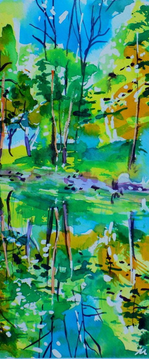 Reflections XII by Maja Grecic