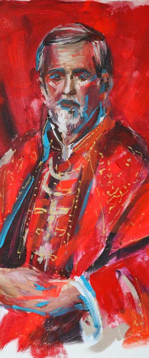 The Priest by Antigoni Tziora