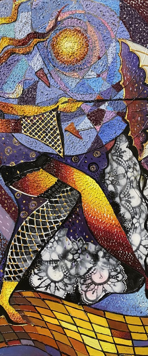 The Umbrella and the Storm by Ruzanna Melqumian