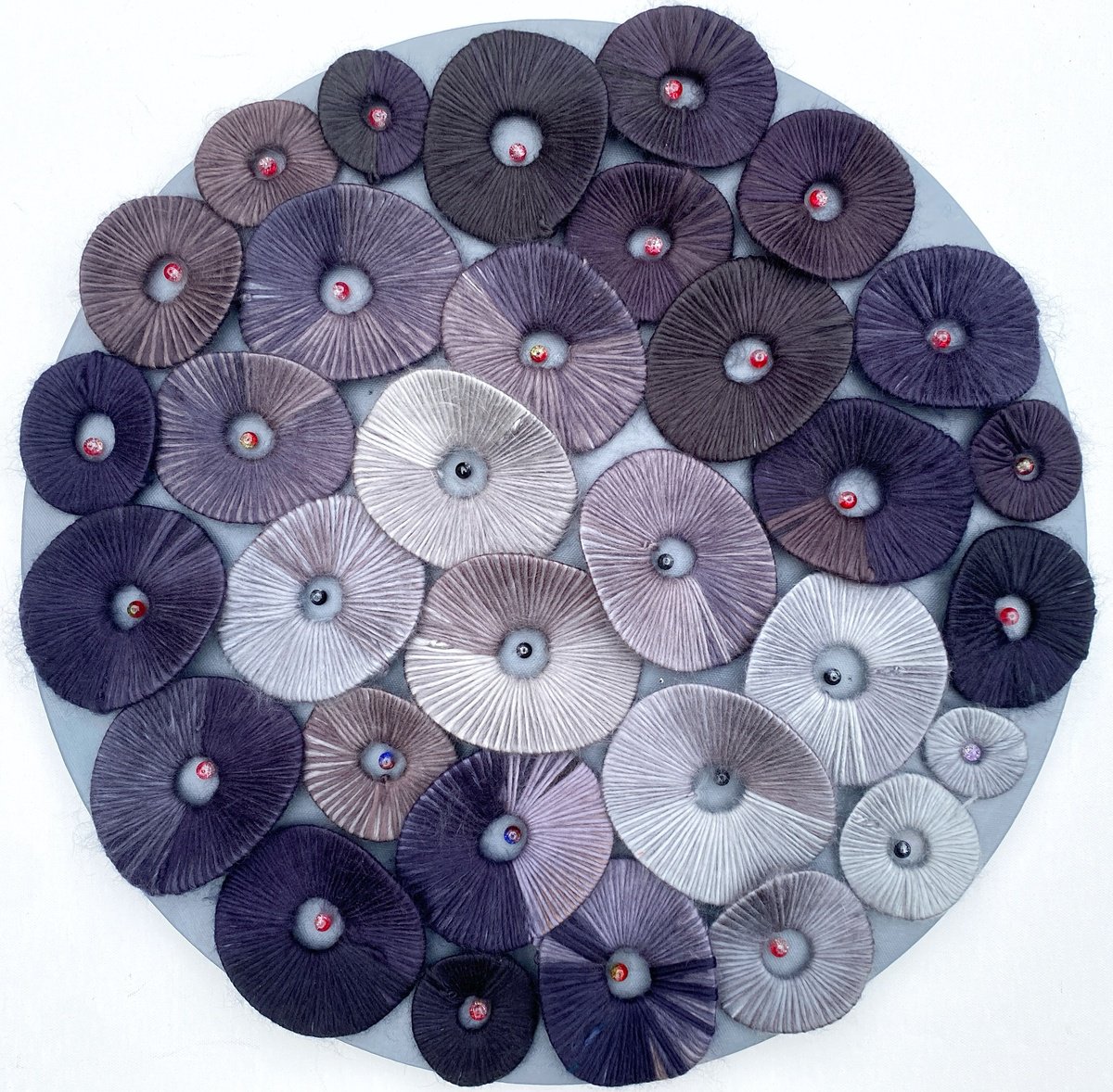 Organic Relief , Little Lives -5 By Swapna Namboodiri, 20 X 20, Artwork For Sale On Artfinder