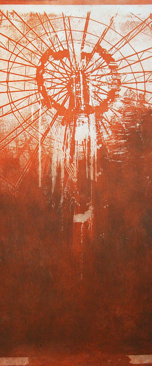 Red Displacement. by Matthew Benington