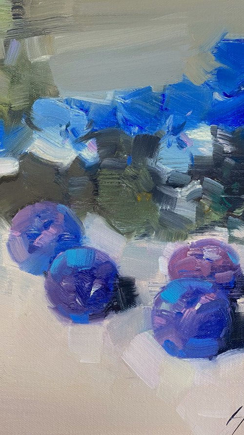 Still Life, Original oil painting, Handmade artwork, One of a kind by Vahe Yeremyan