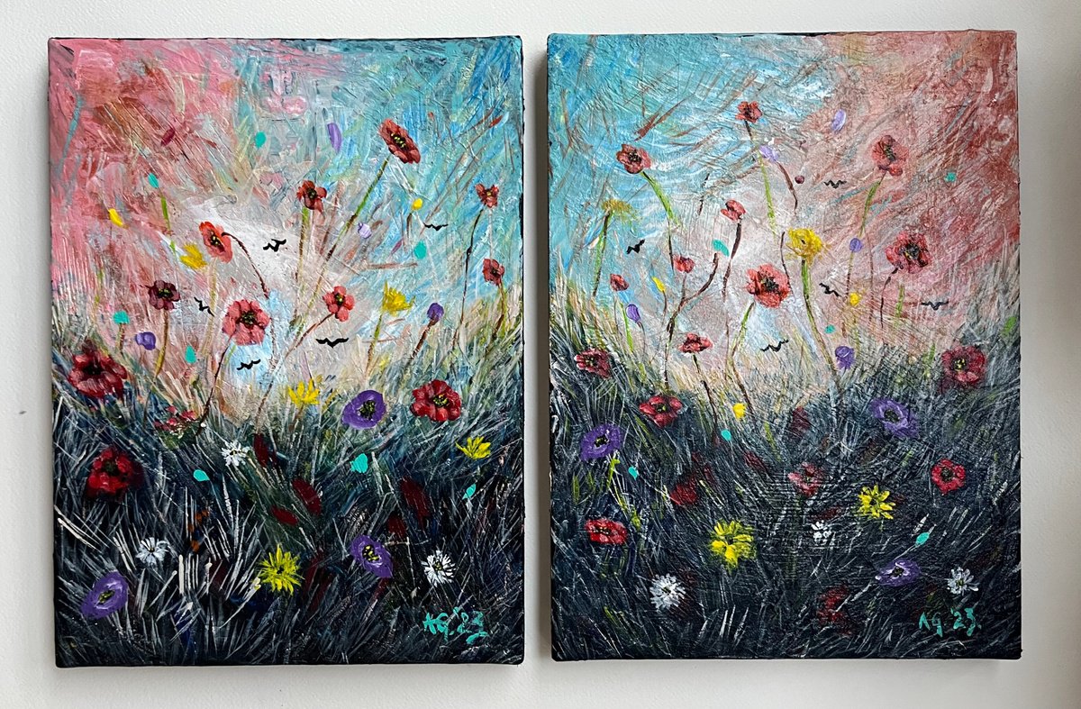 Abstract & colorful flowers by Alma Gavri?