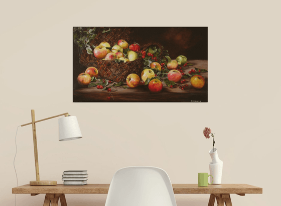 Apples, Fruits Still Life