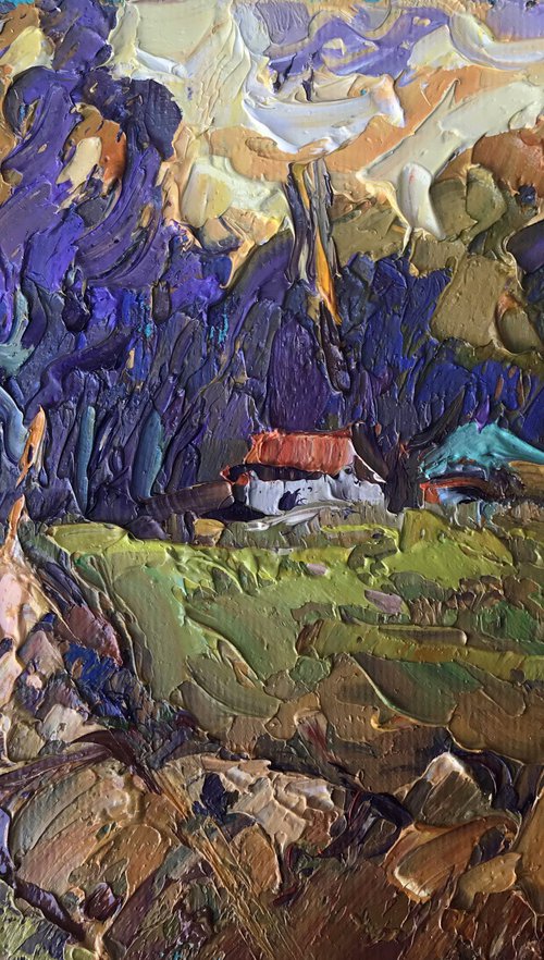 The Edge of the Village by Kalenyuk Alex