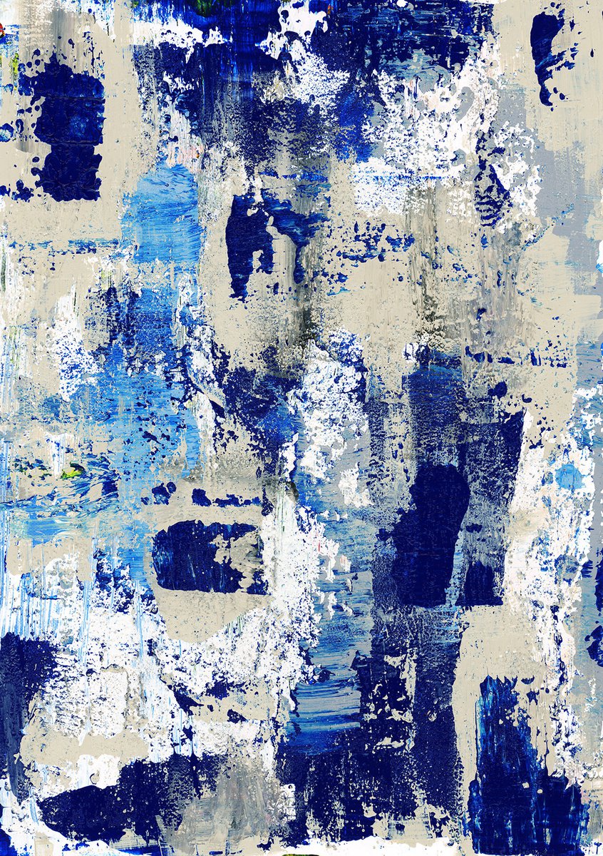 Blue Texture by Anton Maliar