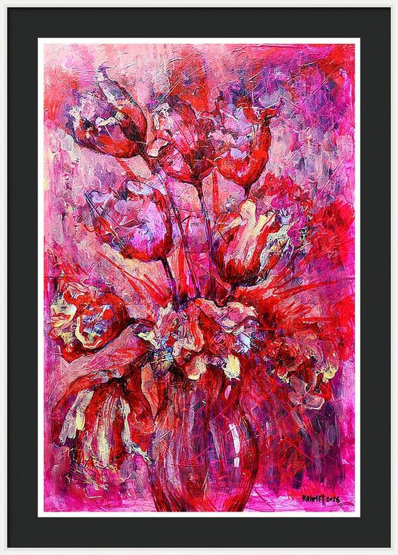 Fantasy with Flowers 338: paper 59x42cm