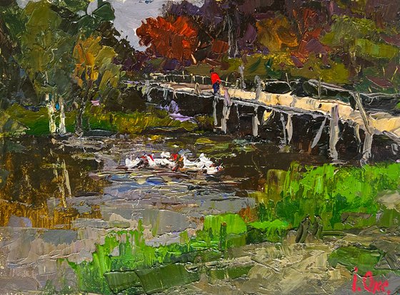 Ducks on the lake