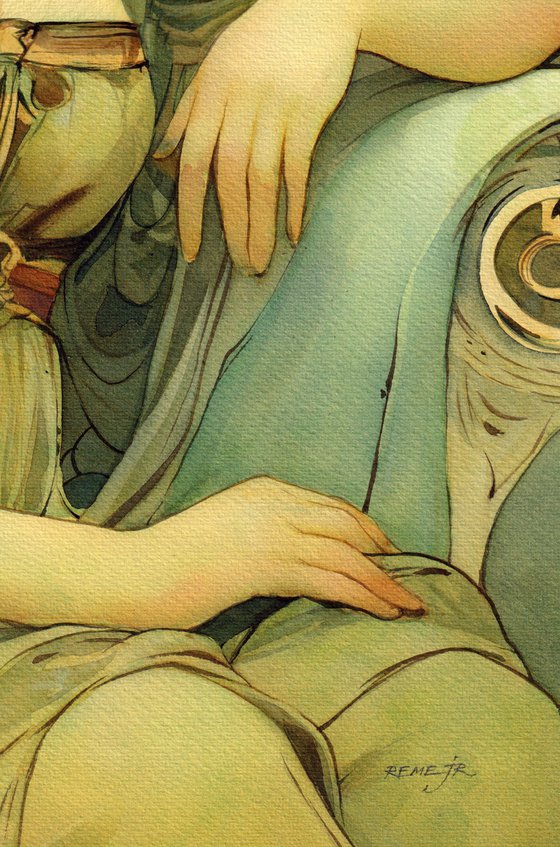 Art Nouveau Girl