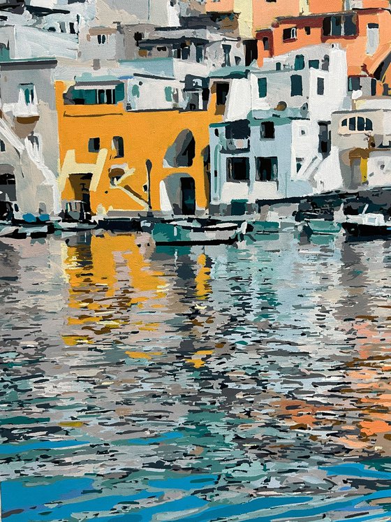 Reflection of Procida