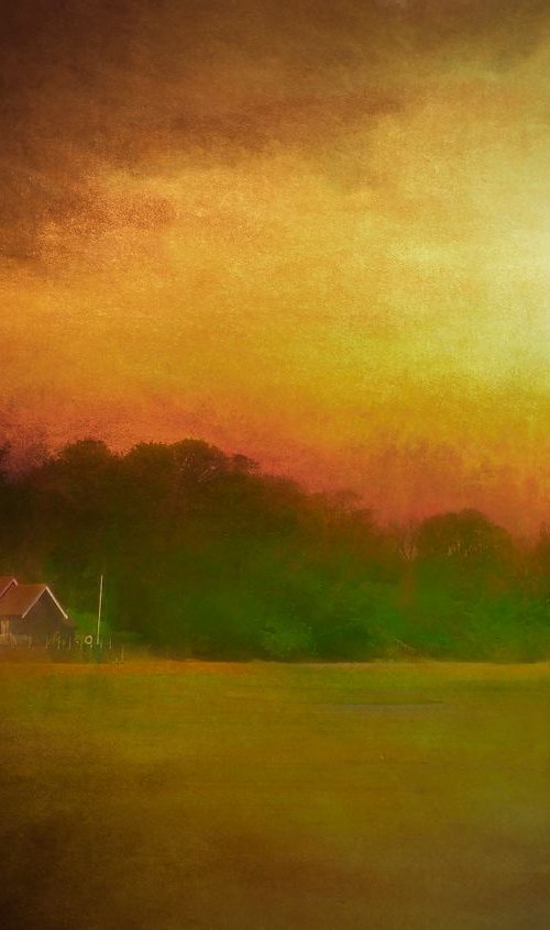 Sunset Cottage by Martin  Fry
