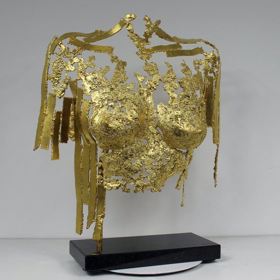 Belisama It's Only Gold - Gold bronze lace body woman