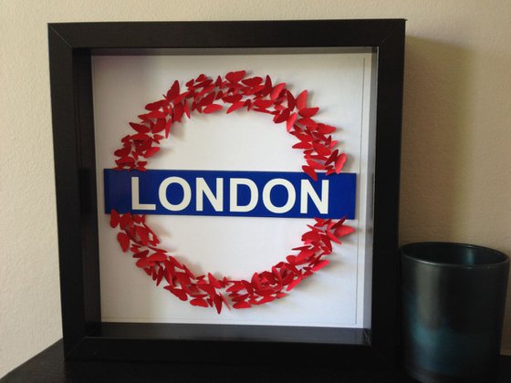 London Underground Sign 3D