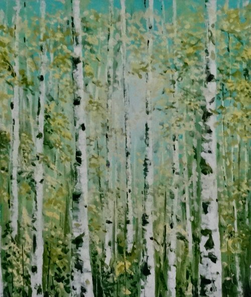 Spring at last by Mel Davies Original Art