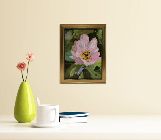 Pink flower.