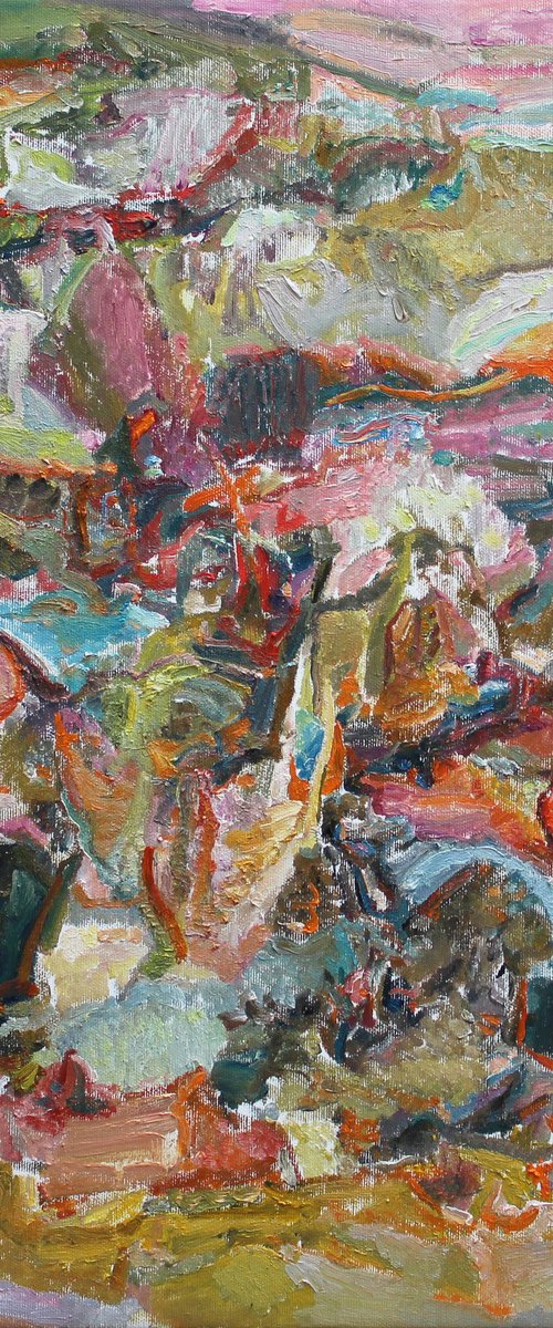 Abstract landscape by Taron Khachatryan