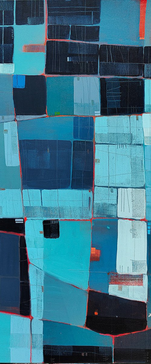 Blue Reverie by Amrish Malvankar