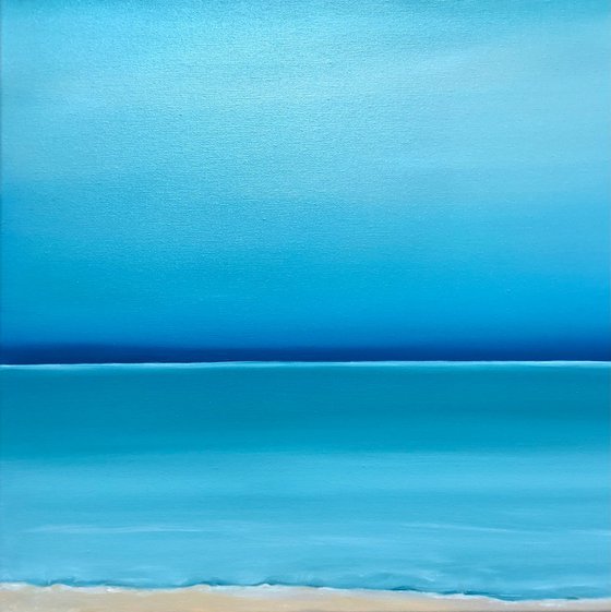 Ocean waves turquoise horizon Key West