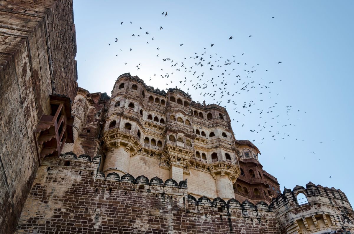 Photorealistic Photograph , Jodhpur Fort By Serge Horta, 40 X 27, Artwork For Sale On Artfinder