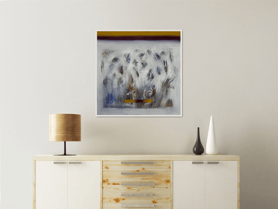 Soft Convergence_30"X30" 2025
