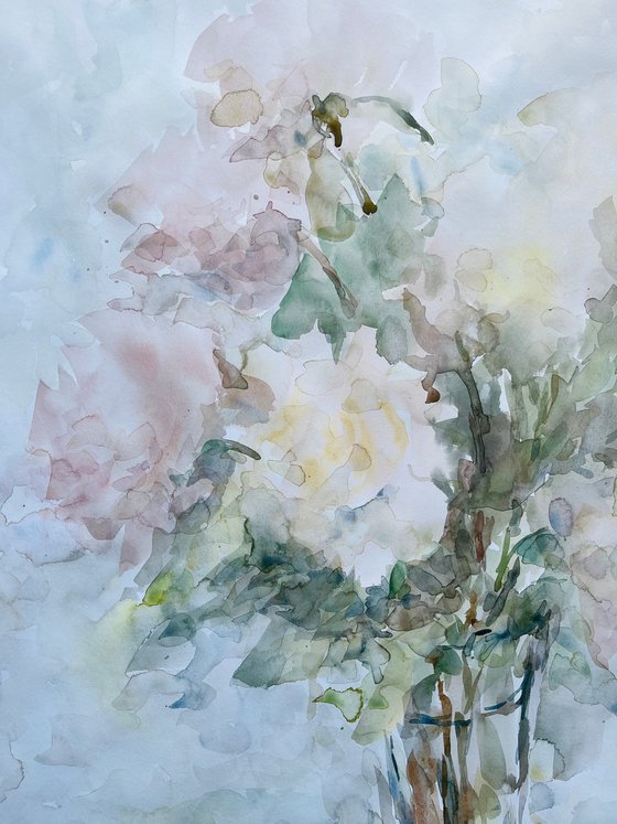 Peonies 50x65 cm 2025