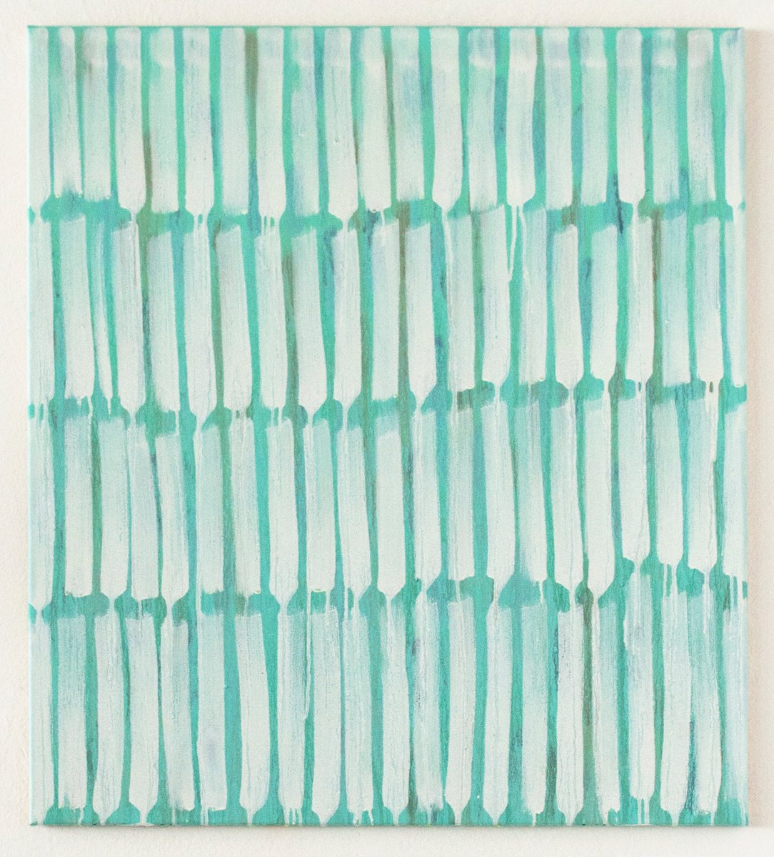 Expressive Abstract Oil Painting By Petr Johan Marek, 35 X 39", Daydreams No.7, Original Artwork